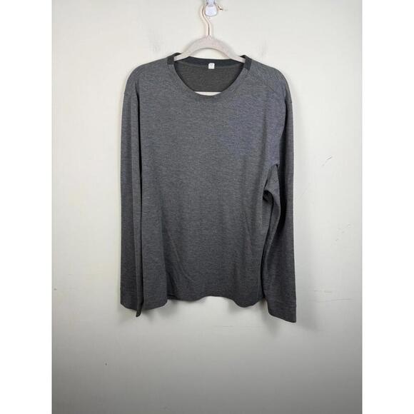 Other - Lululemon Surge Warm Long Sleeve Shirt To Mens XL Gray Workout